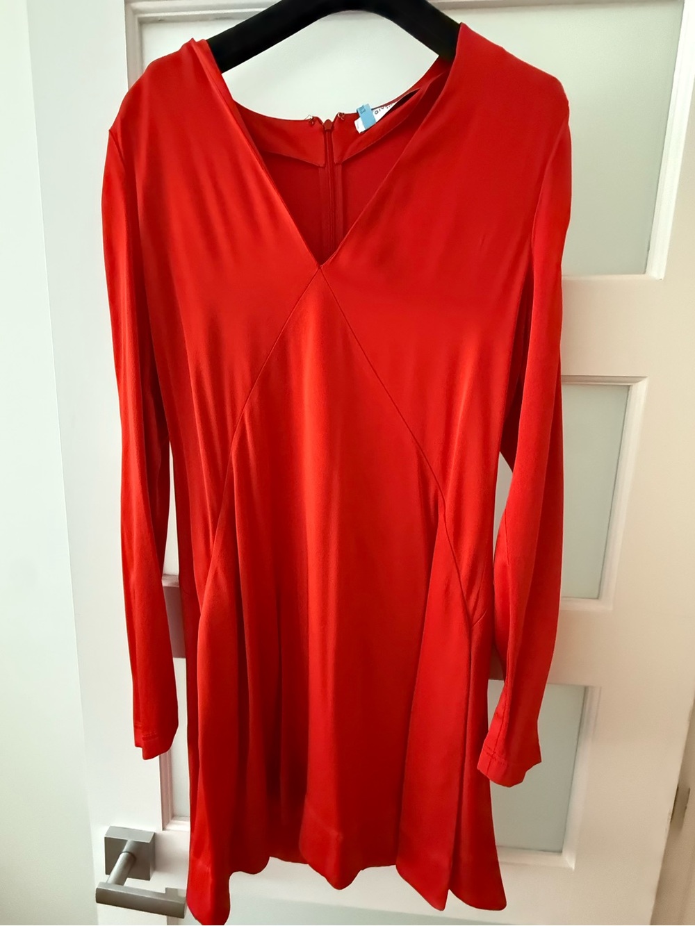 Givency silk dress work once